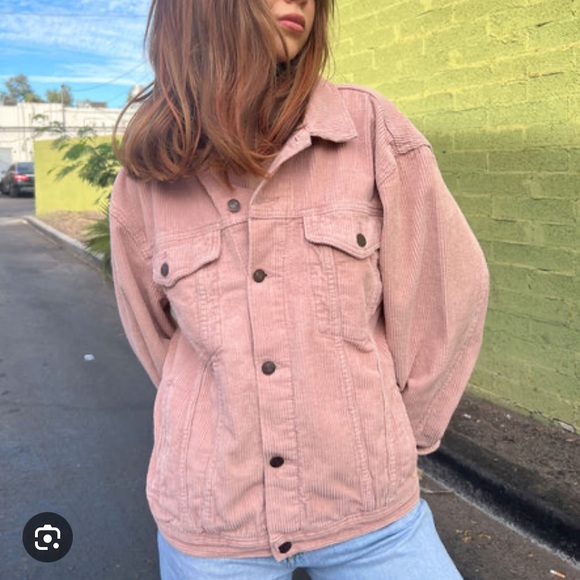Princess Polly Pink Cord Jacket - Picture 2 of 4